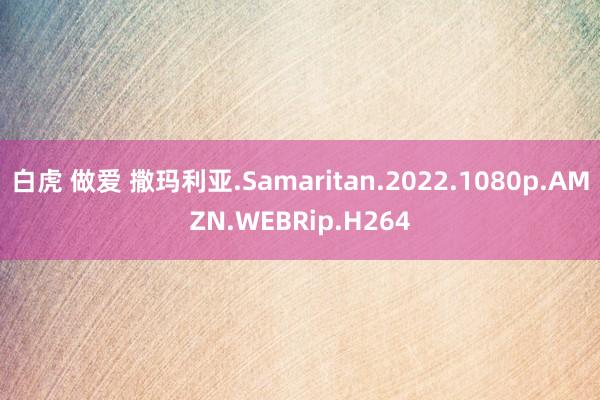 白虎 做爱 撒玛利亚.Samaritan.2022.1080p.AMZN.WEBRip.H264